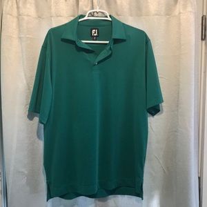 Large Green Footjoy Golf Polo